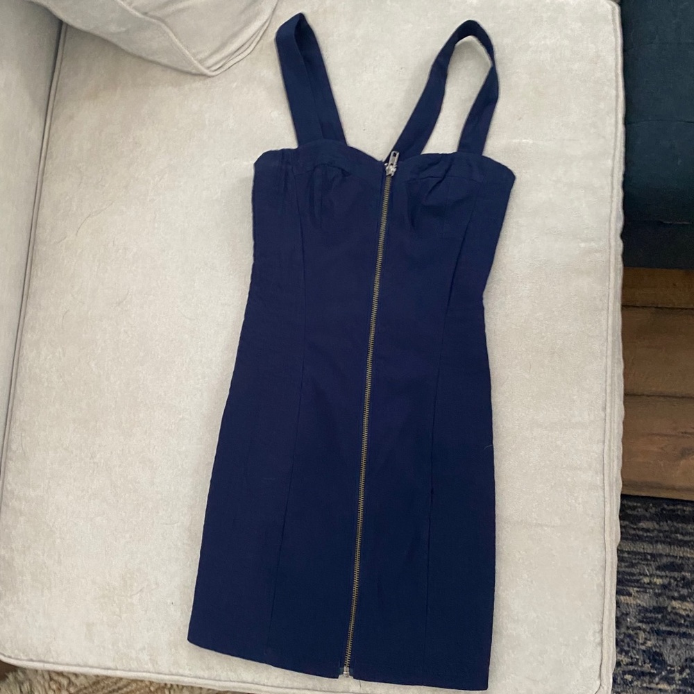 H&M Mini Zip-front Dress